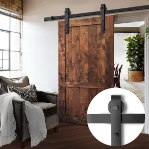 4M Sliding Barn Door Hardware Set, 120kg Capacity - Cefito