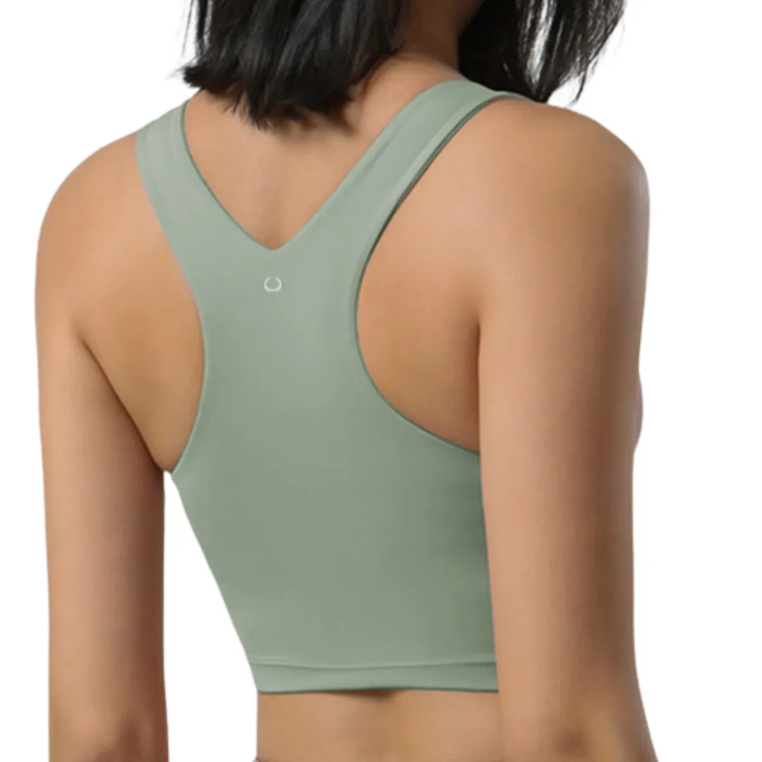 Agile Green Shorts & Crop Top