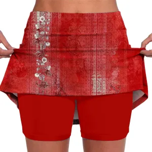 aihihe Pleated Skirts for Women Plus Size Pink Womens Shorts Casual Long Length Tennis Dress with Pockets Plus Size