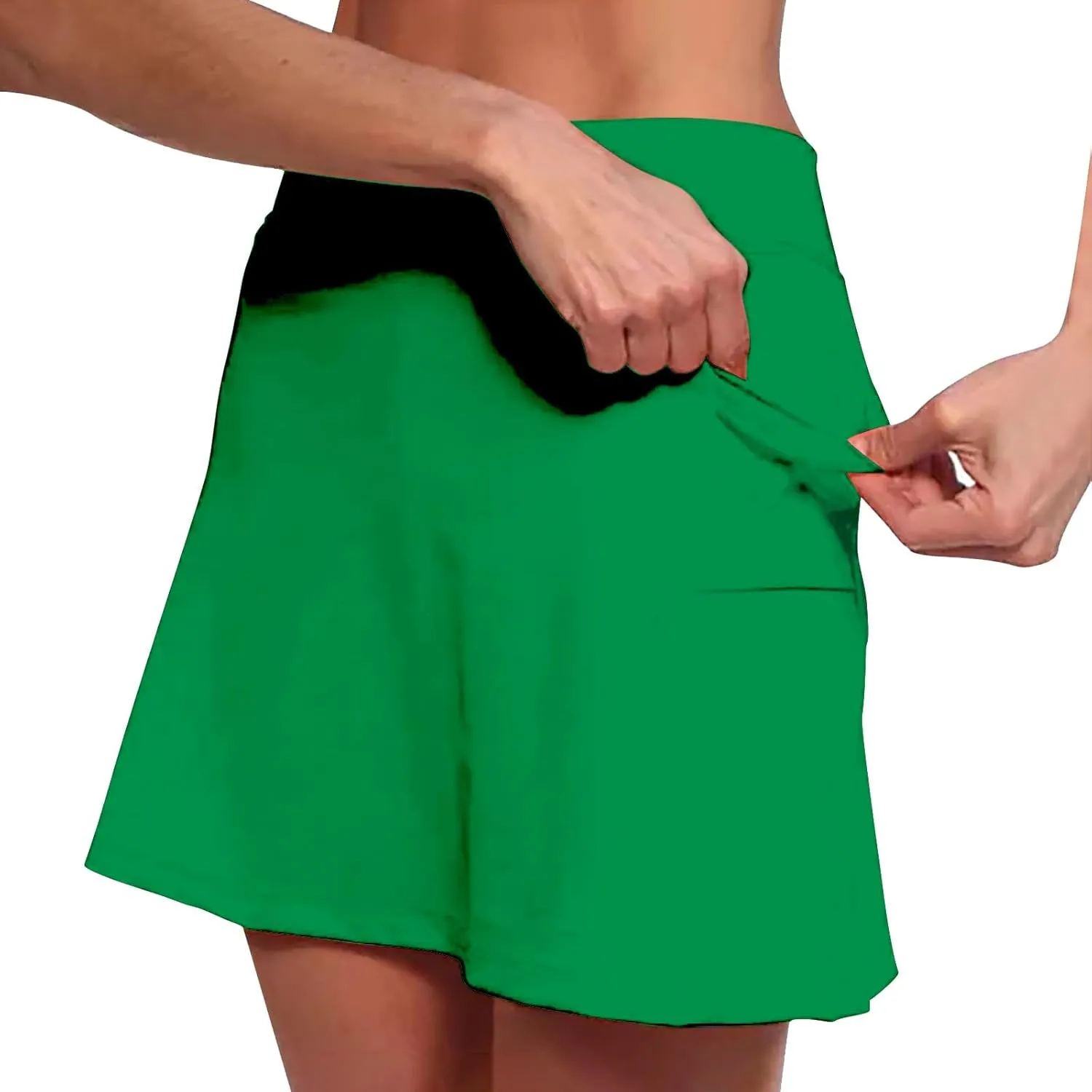 aihihe Skirts for Women Knee Length Womens Shorts Dressy Casual Knee Length Pink Dress