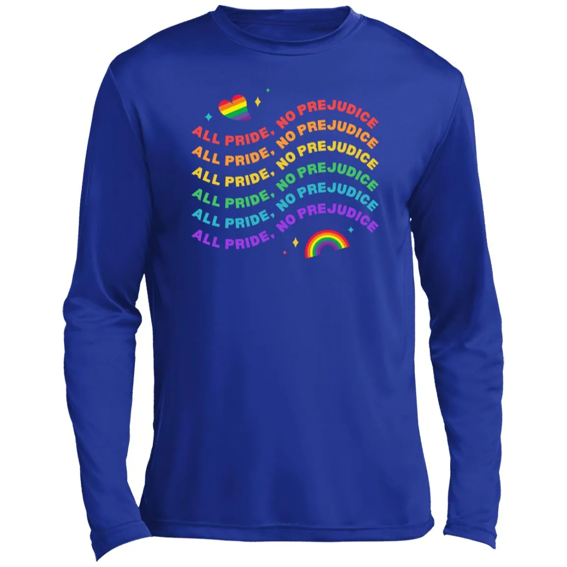 All Pride No Prejudice -- CLOSEOUT -- Men’s Long Sleeve Performance Tee