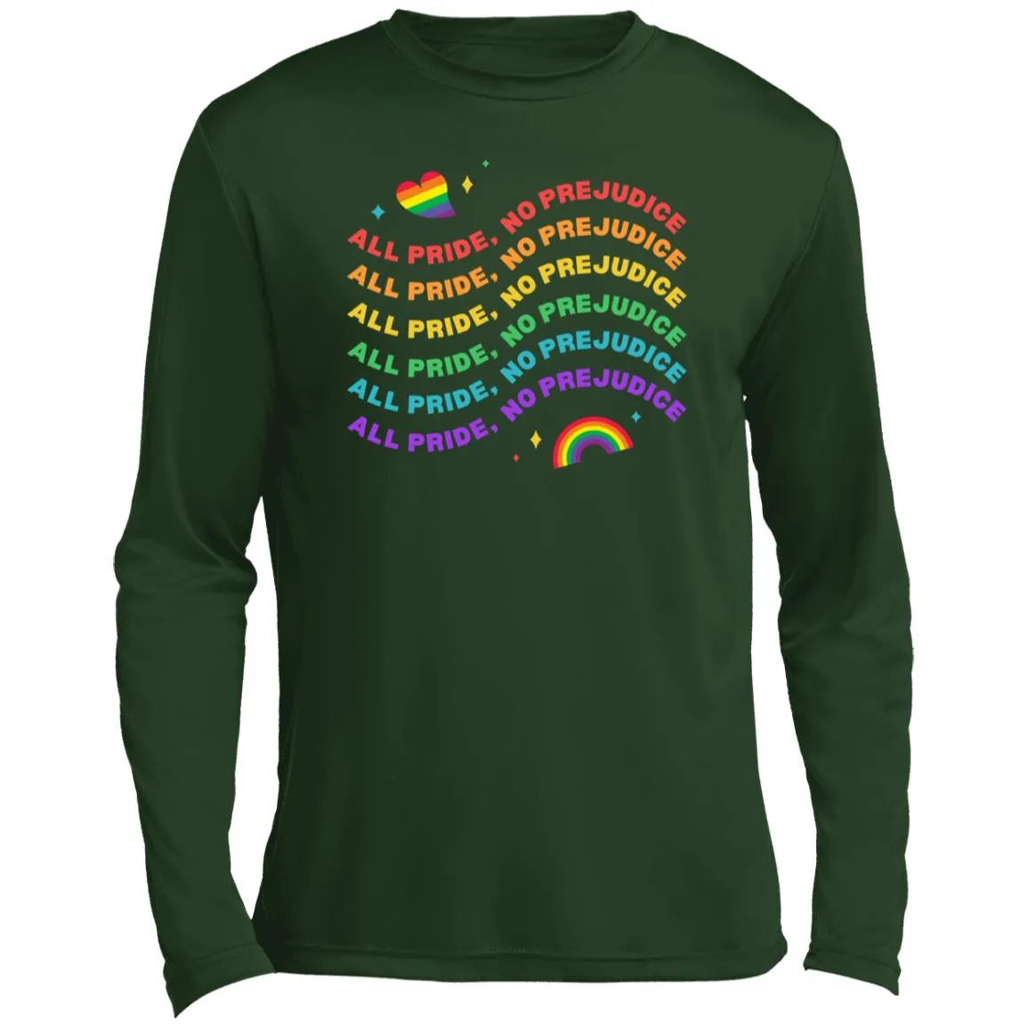 All Pride No Prejudice -- CLOSEOUT -- Men’s Long Sleeve Performance Tee