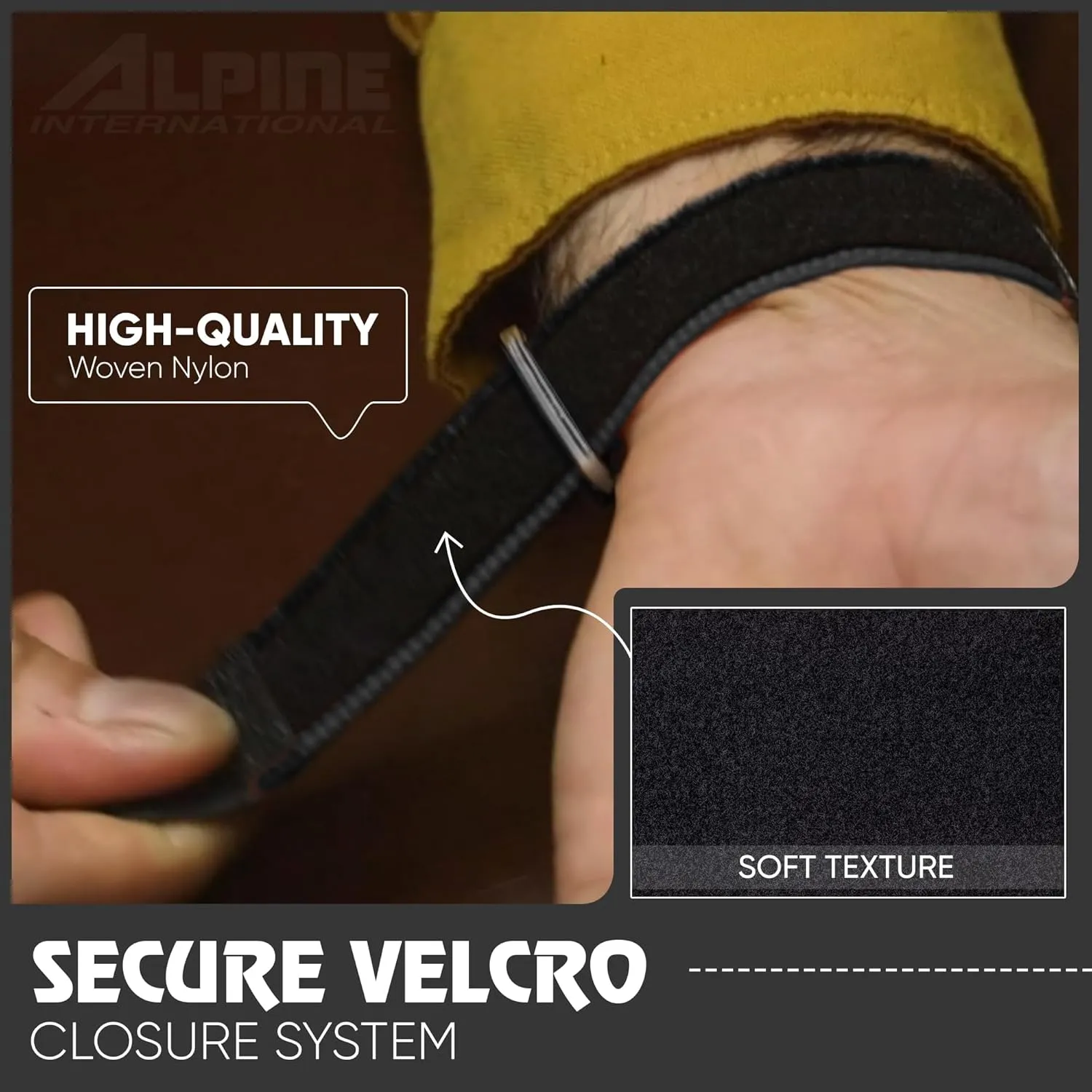 Alpine Sporty Nylon Watch Band | Waterproof Velcro Quick Release Watch Bands |Lightweight & Adjustable Watch Straps for Men |Replacement Watch Band Compatible with Regular & Smart Watches