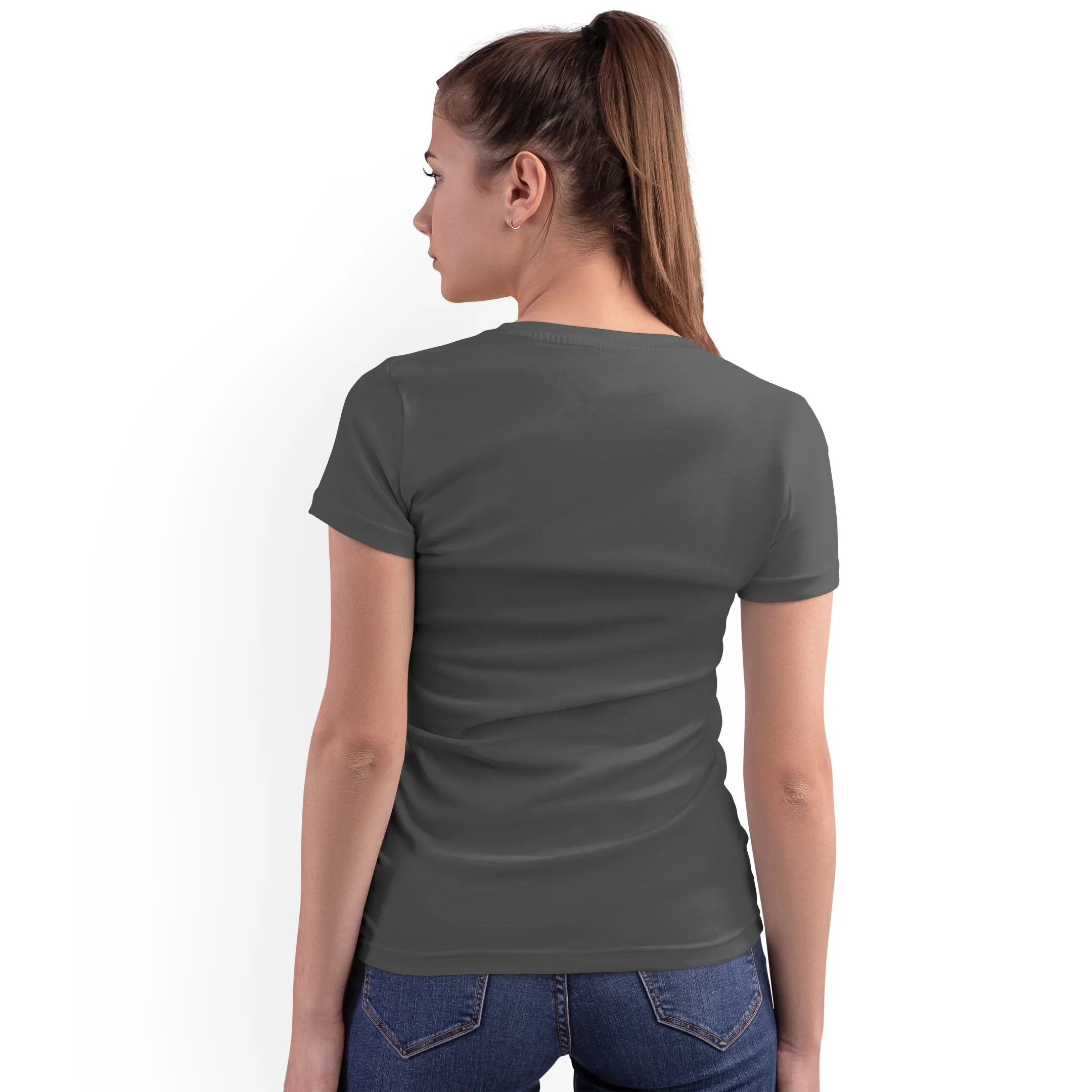 Artist Pure Cotton Couple T-Shirts | Half Sleeves | Round Neck