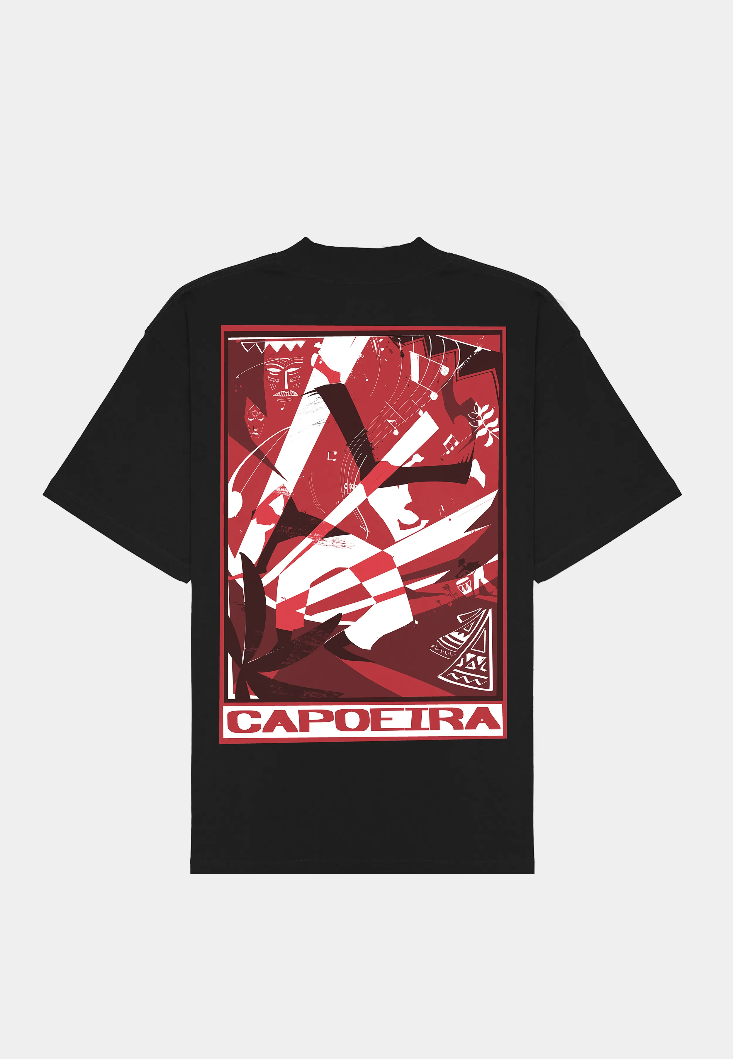 Ashluxe Capoeira Graphic T-shirt Black