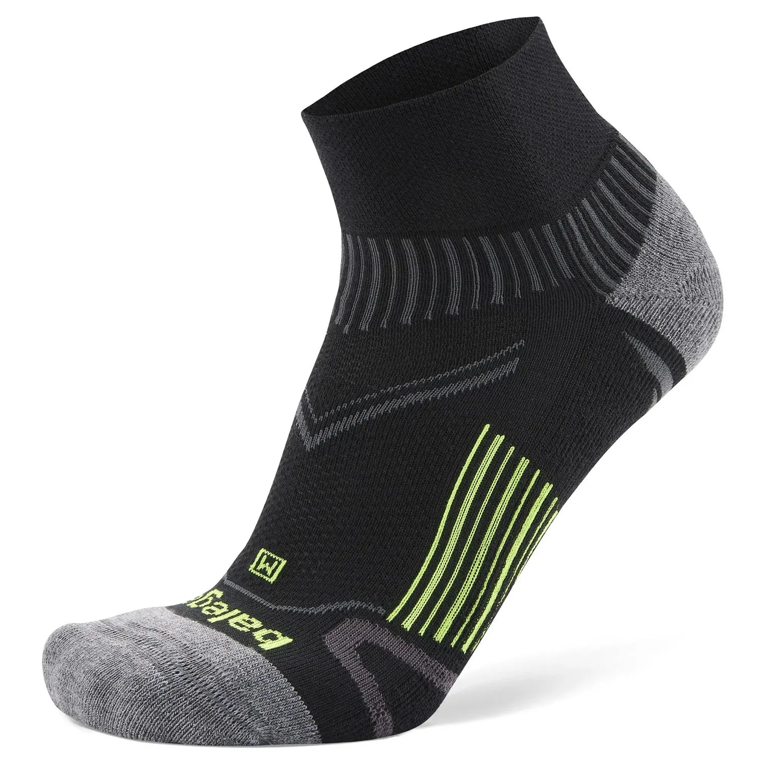 Balega Enduro V-tech Quarter Crew - Black