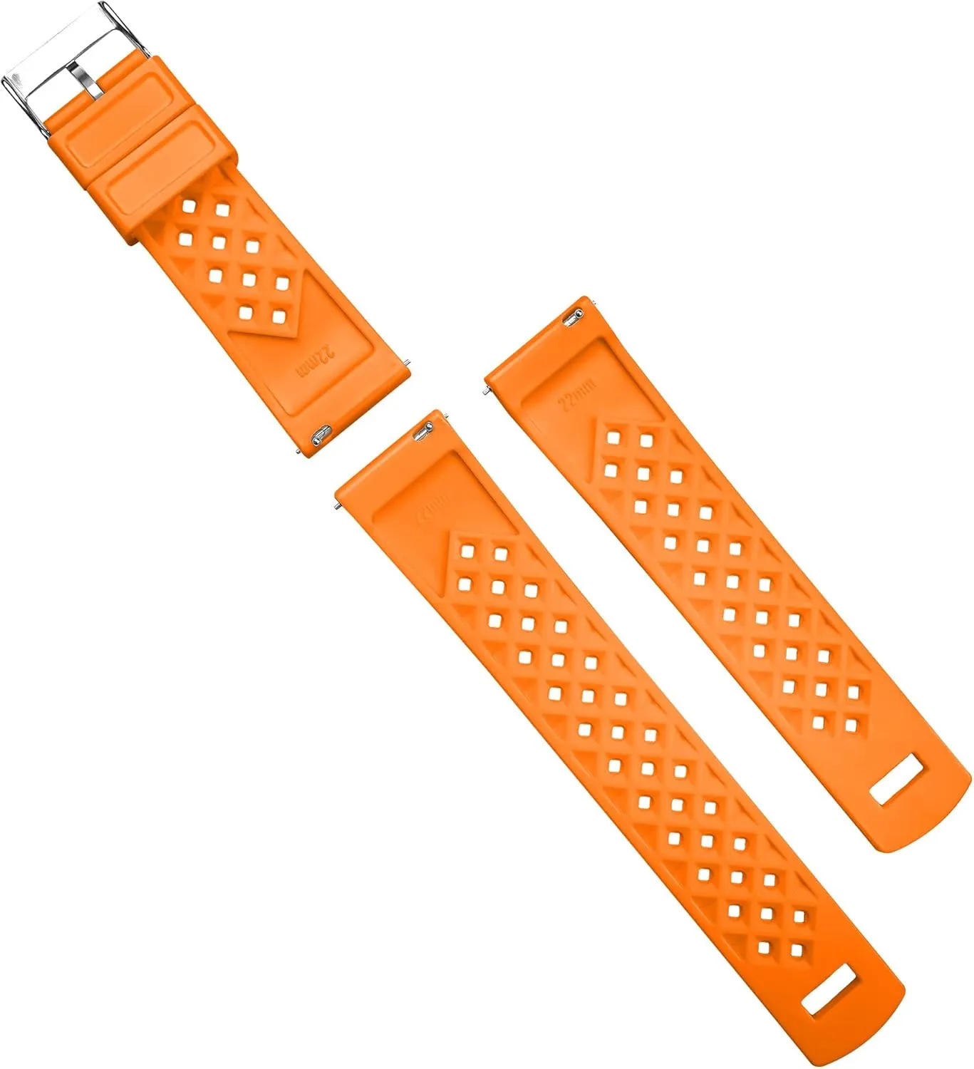 BARTON Tropical-Style 2.0 Watch Bands - Quick Release - Choose Strap Color & Size - 18mm, 19mm, 20mm, 21mm, 22mm, 23mm & 24mm Watch Straps