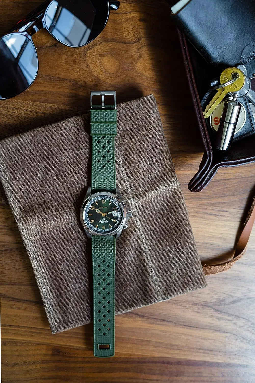 BARTON Tropical-Style V1 (Original Material) Watch Bands - Quick Release - Choose Strap Color & Size - 18mm, 19mm, 20mm, 21mm, 22mm, 23mm & 24mm Watch Straps