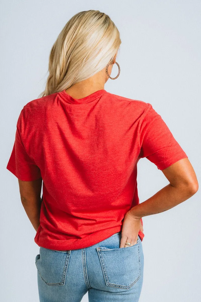 Beat Texas unisex t-shirt red