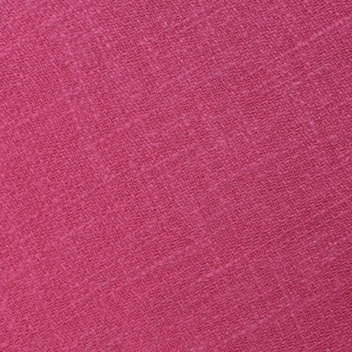 Begonia Hot Pink Linen Skinny Tie