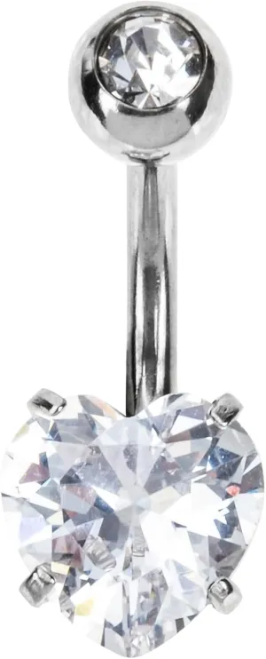 Belly Button Ring for Women Rhinestone Belly Piercing Jewelry Durable Stainless Steel Design for Festivals and Parties for Everyday Wear