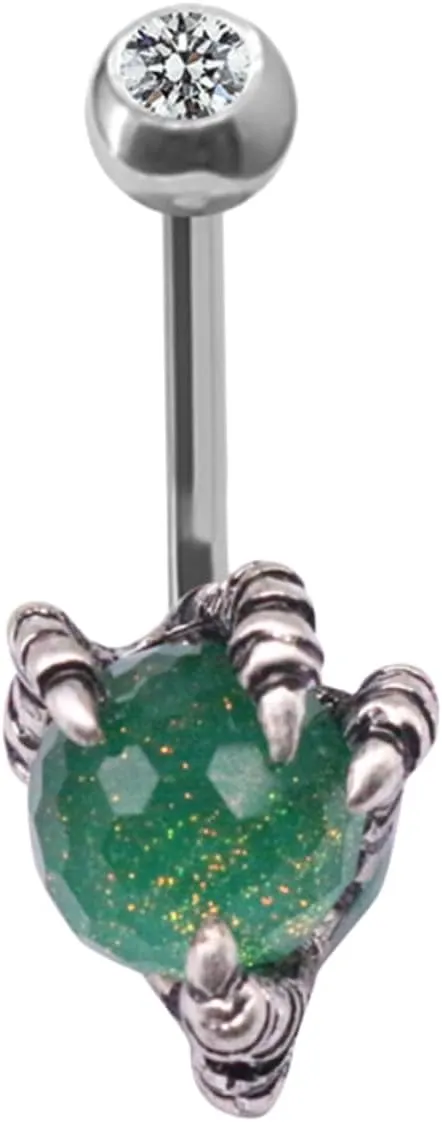 BESPORTBLE Cute Belly Button Rings Belly Piercing Jewelry Stainless Steel Navel Studs Fashionable Navel Rings for Women