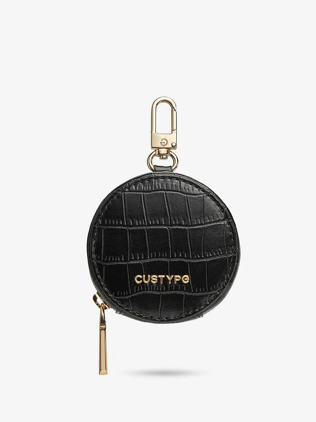 Big Crocodile Round Pouch