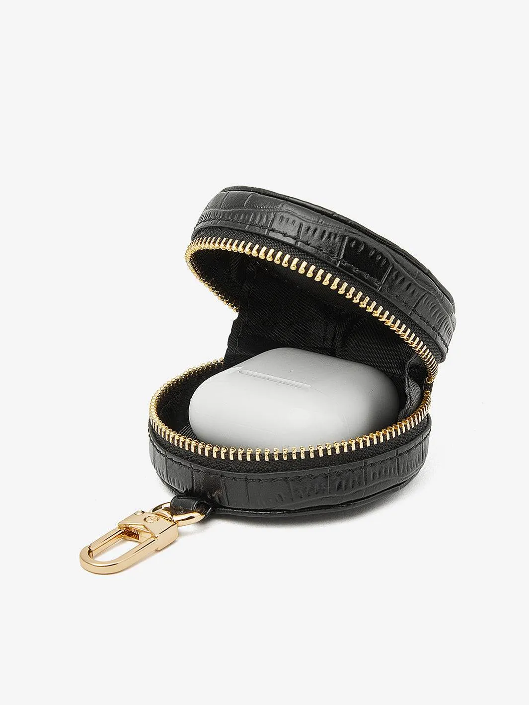 Big Crocodile Round Pouch