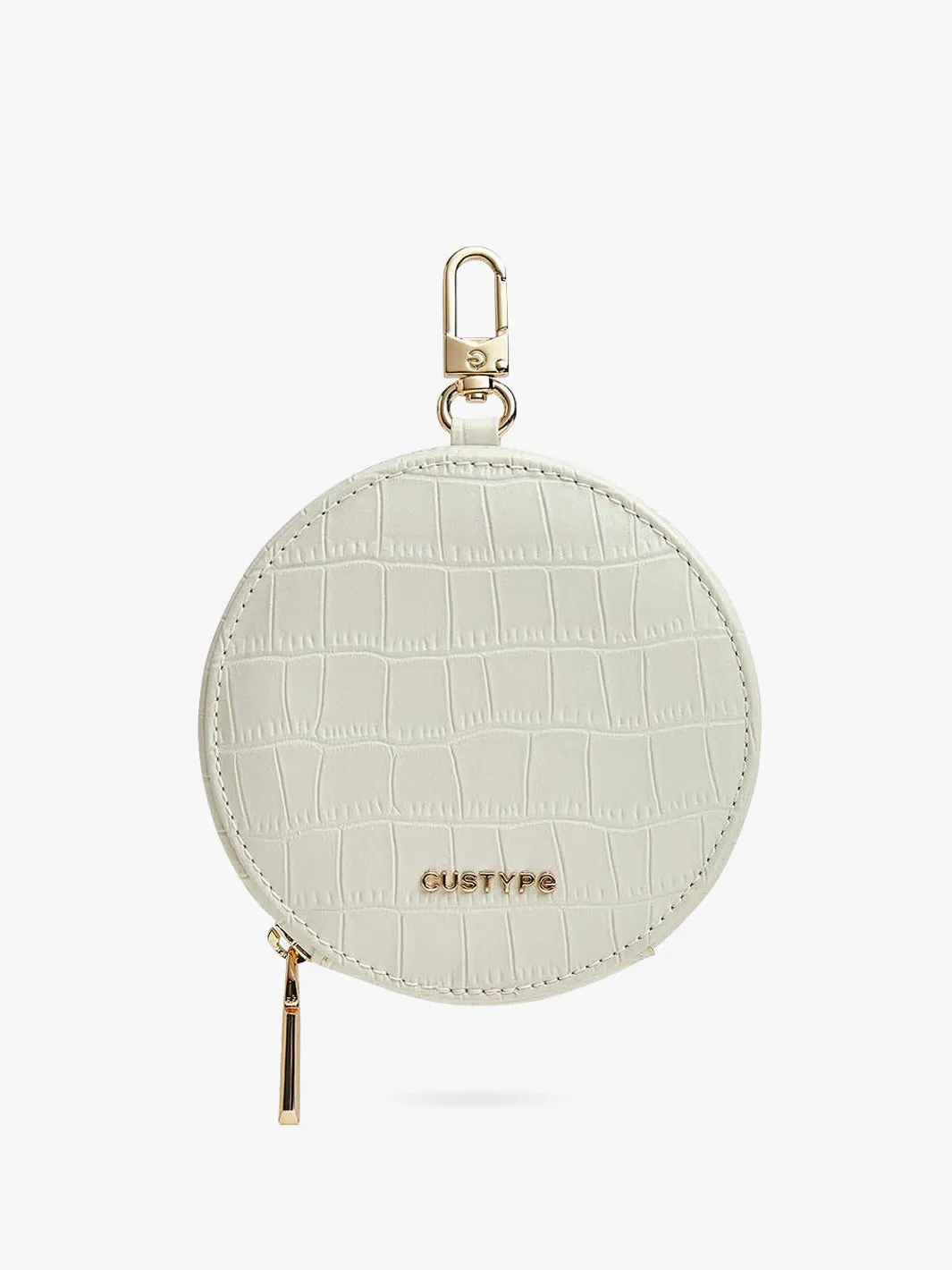 Big Crocodile Round Pouch