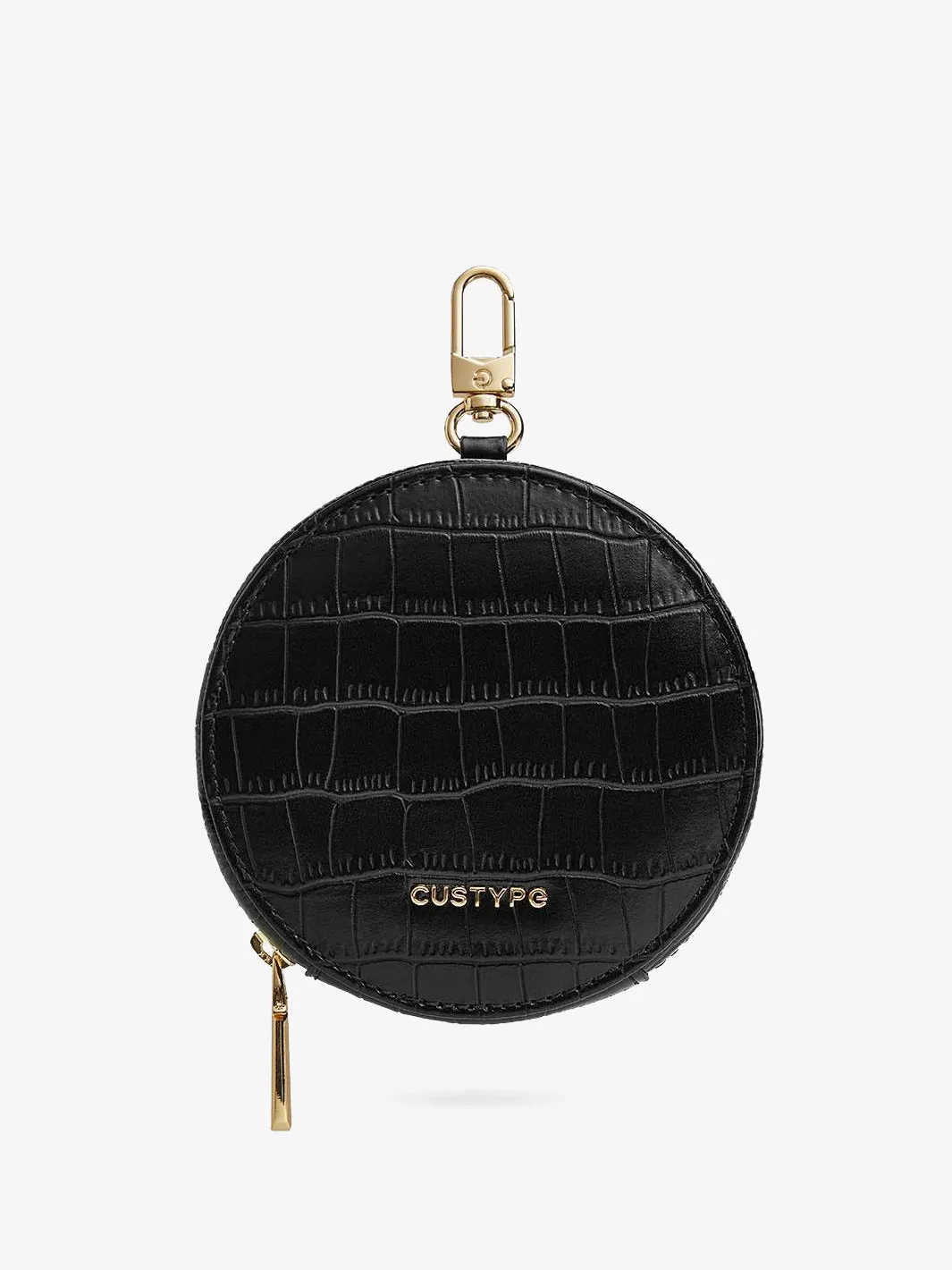 Big Crocodile Round Pouch