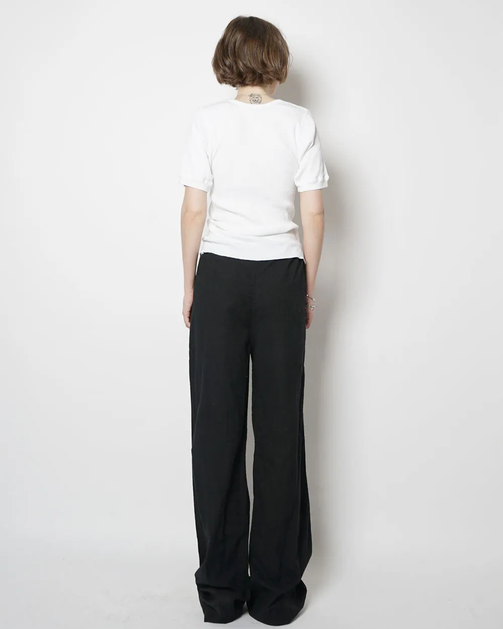 Black Easy Pants