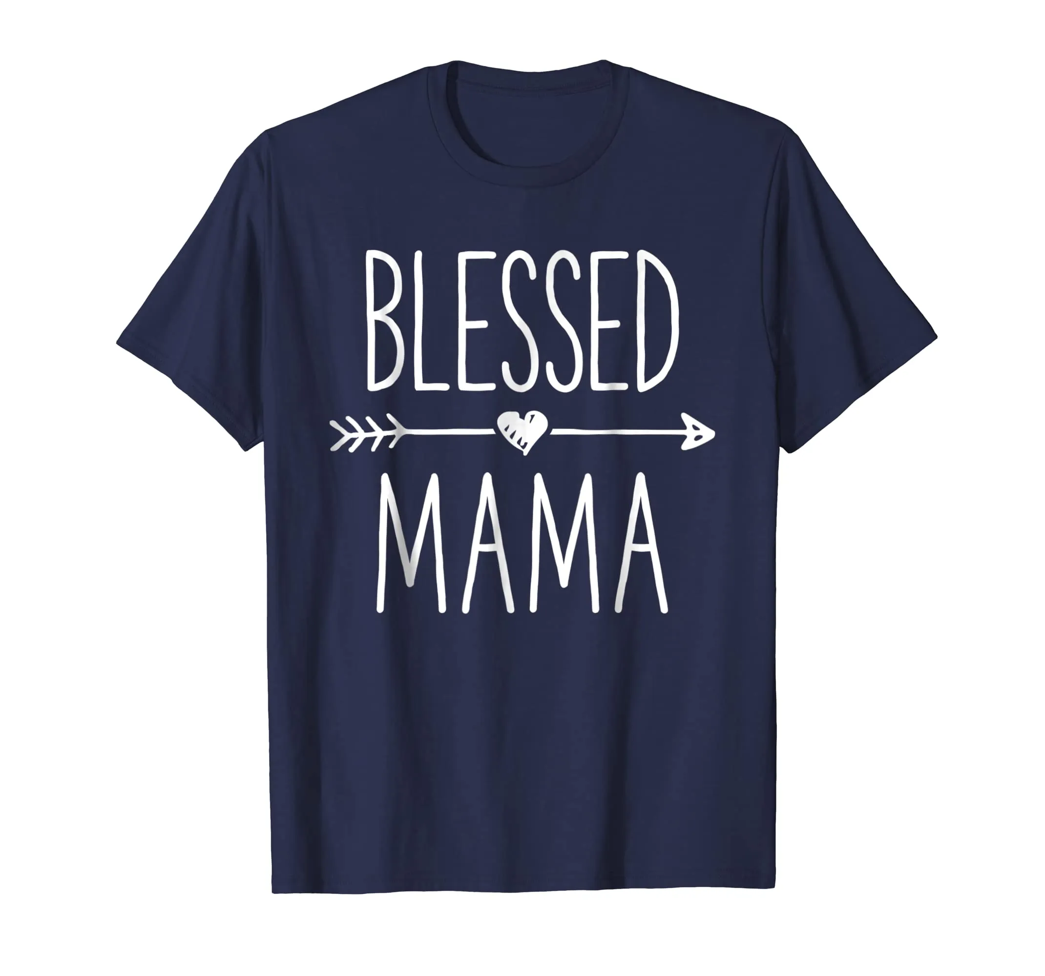 Blessed Mama T shirt Mother Moms Mommy Grandma Women Gifts