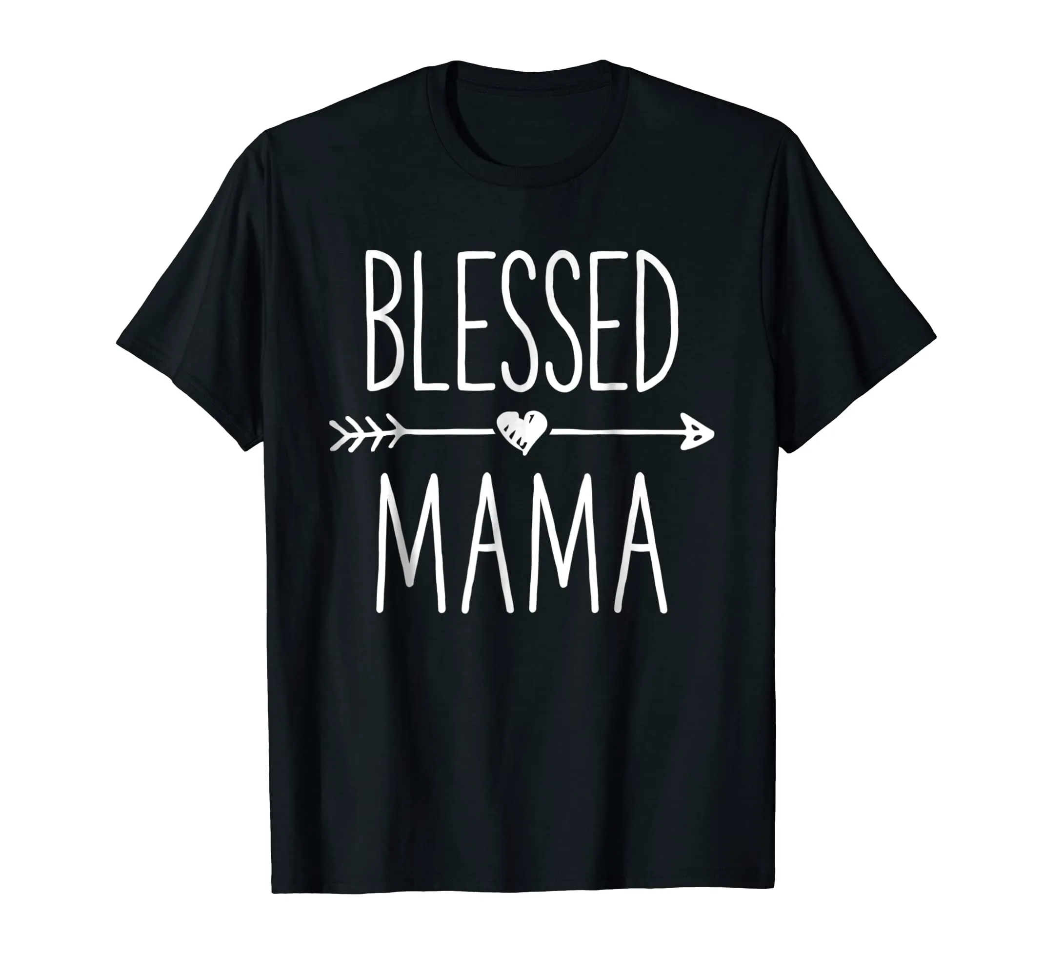 Blessed Mama T shirt Mother Moms Mommy Grandma Women Gifts