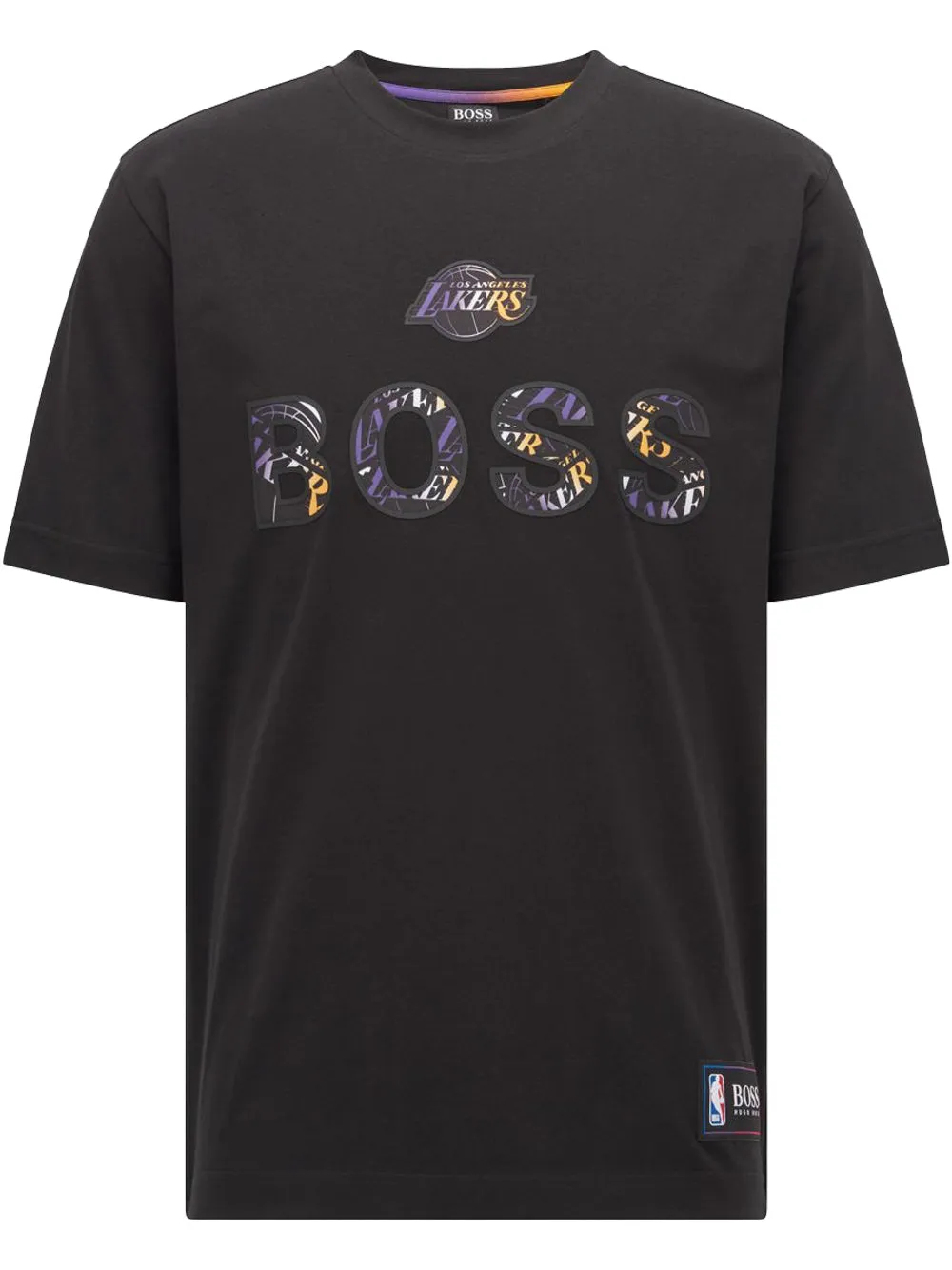 BOSS X NBA Lakers Logo T-Shirt Black