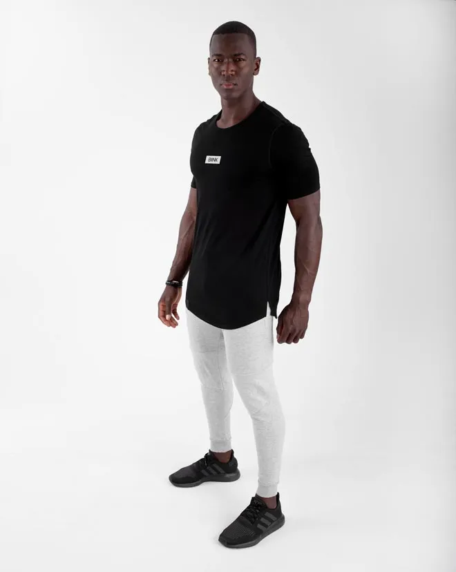 Box Logo Cardinal Scoop Tee - Black