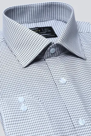 Brown Self Formal Shirt