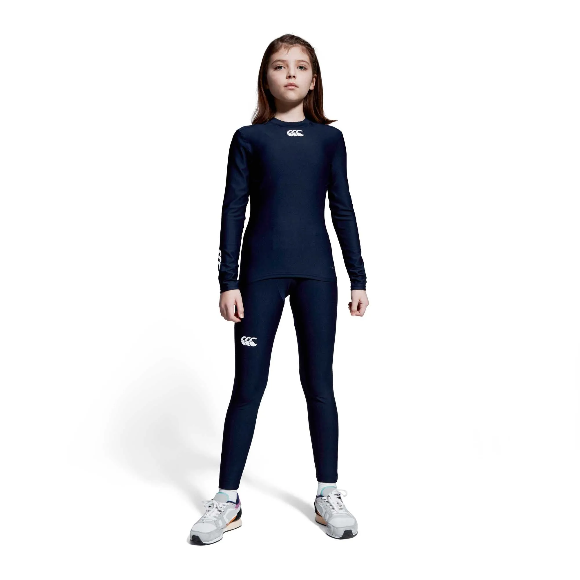 Canterbury Kid's  Thermoreg Compression Top - Navy
