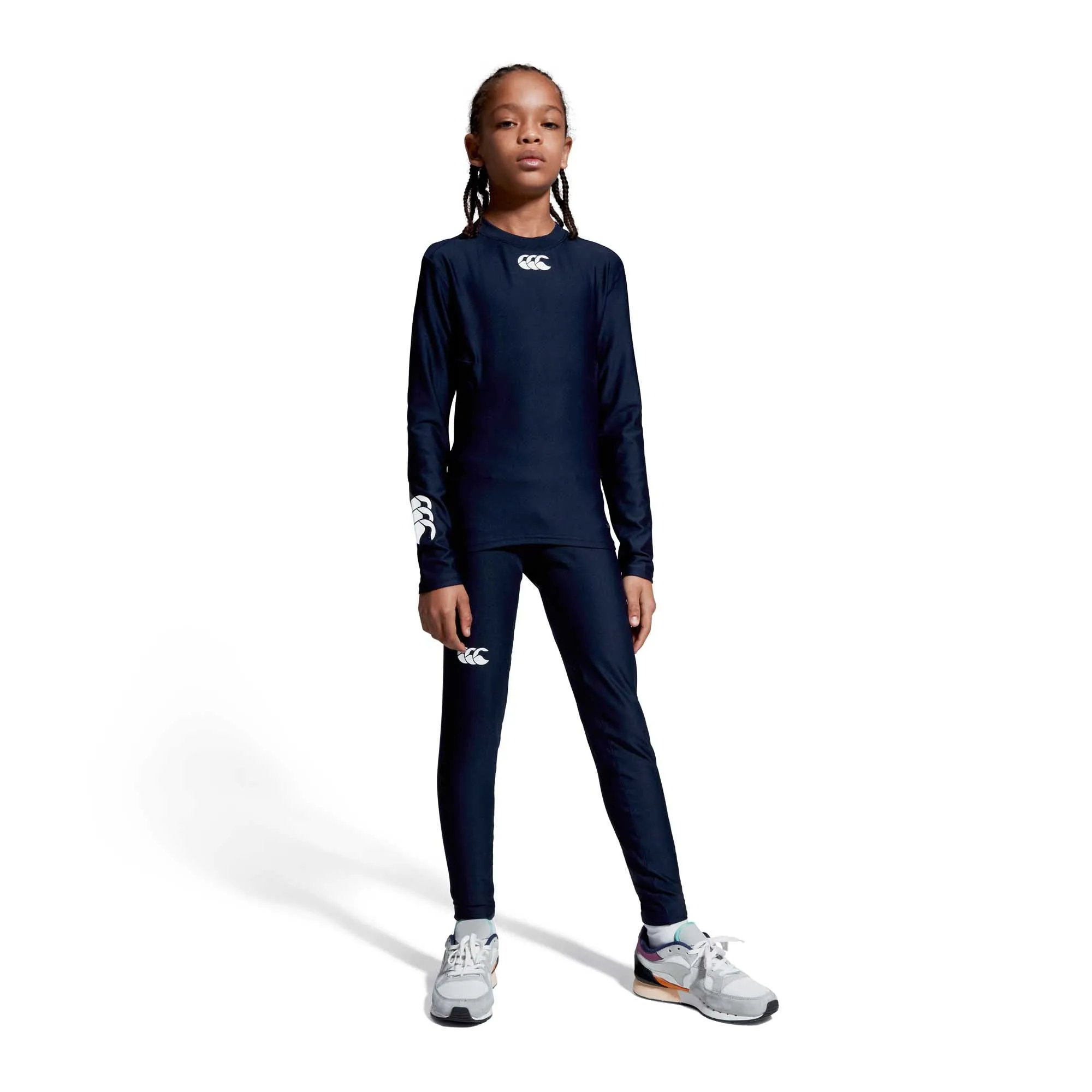 Canterbury Kid's  Thermoreg Compression Top - Navy
