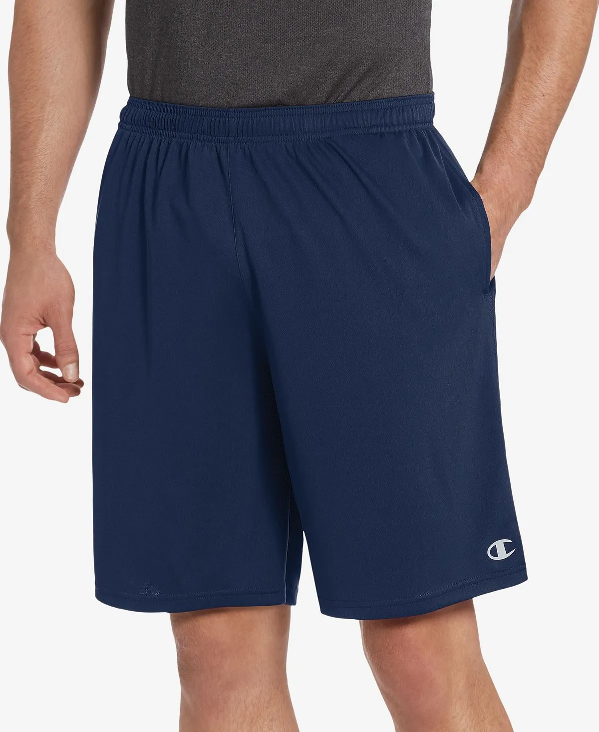 Champion Men's Double Dry Cross Training Shorts 10" Blue
