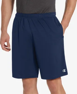Champion Men's Double Dry Cross Training Shorts 10" Blue