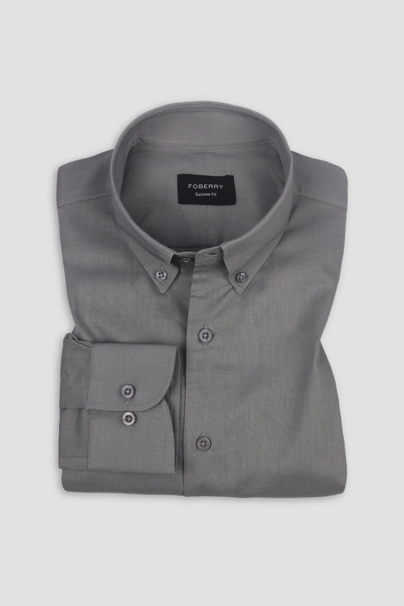 Cloud Grey Featherweight Linen Shirt