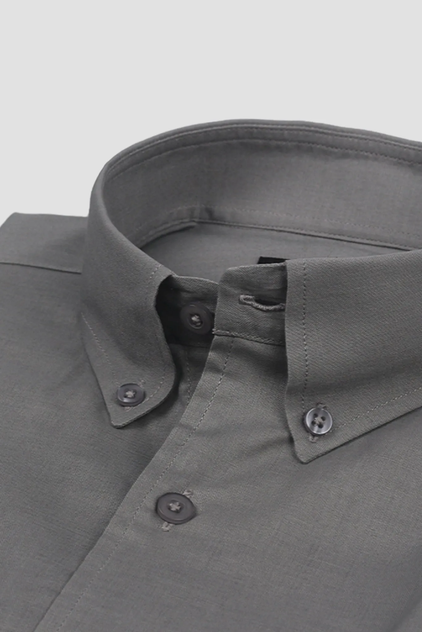 Cloud Grey Featherweight Linen Shirt
