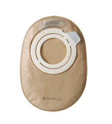 Coloplast 10905 Sensura Flex 2-Piece Closed Opaque Pouch, Midi, Flange Size 2" (50mm) Red