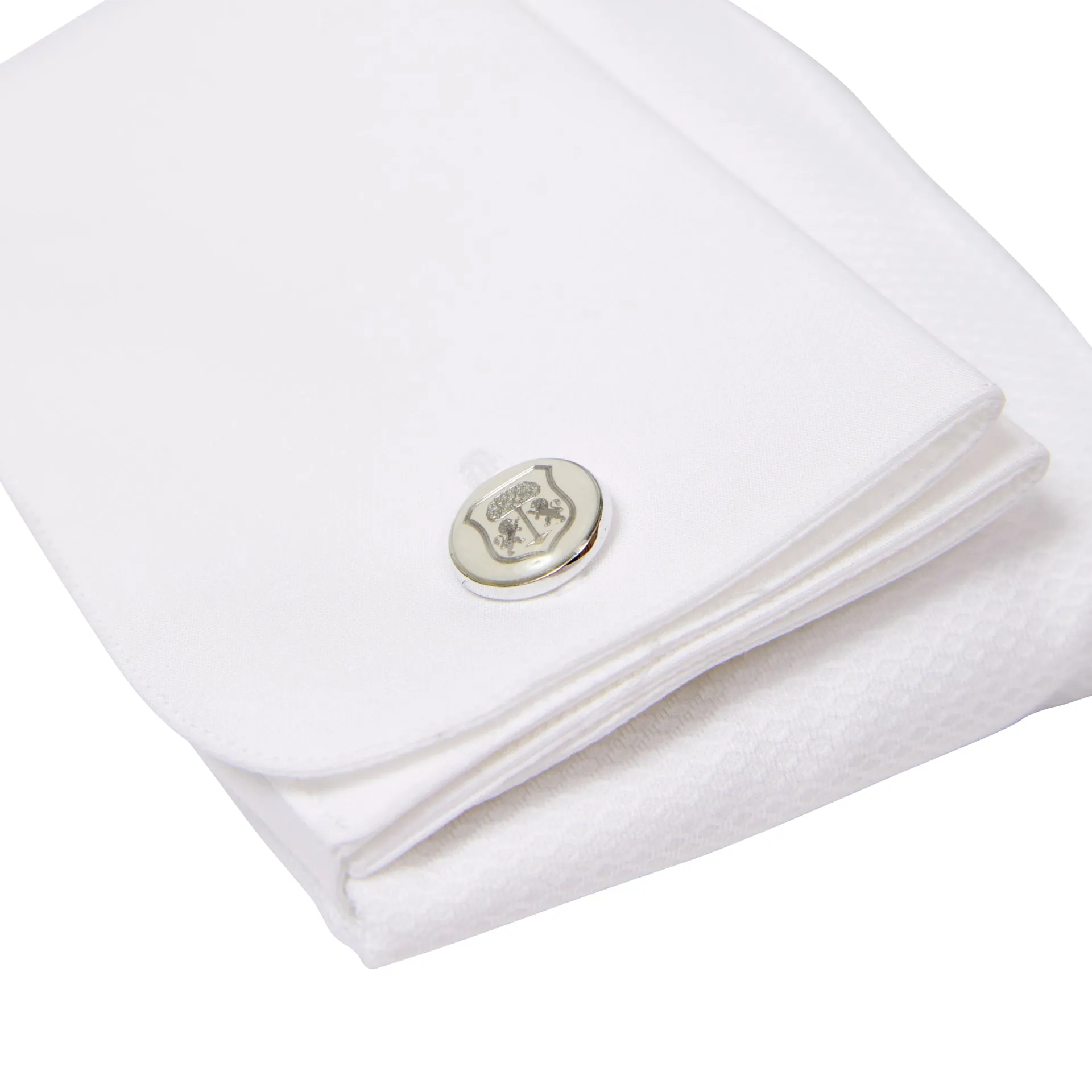 CORNELIANI Ceremonia Waffle Texture Dress Shirt WHITE