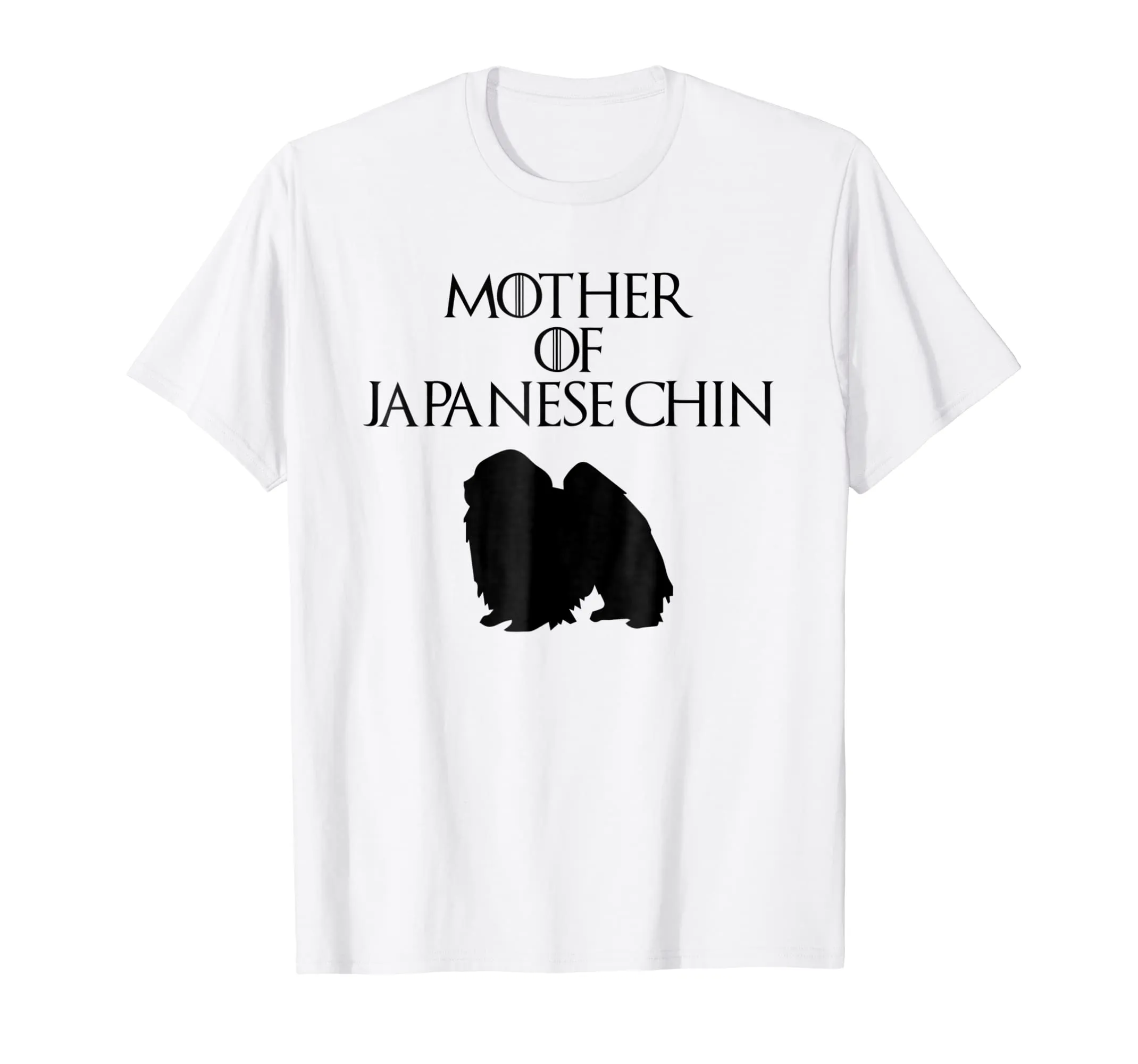 Cute &amp; Unique Black Mother of Japanese Chin T-shirt E010672