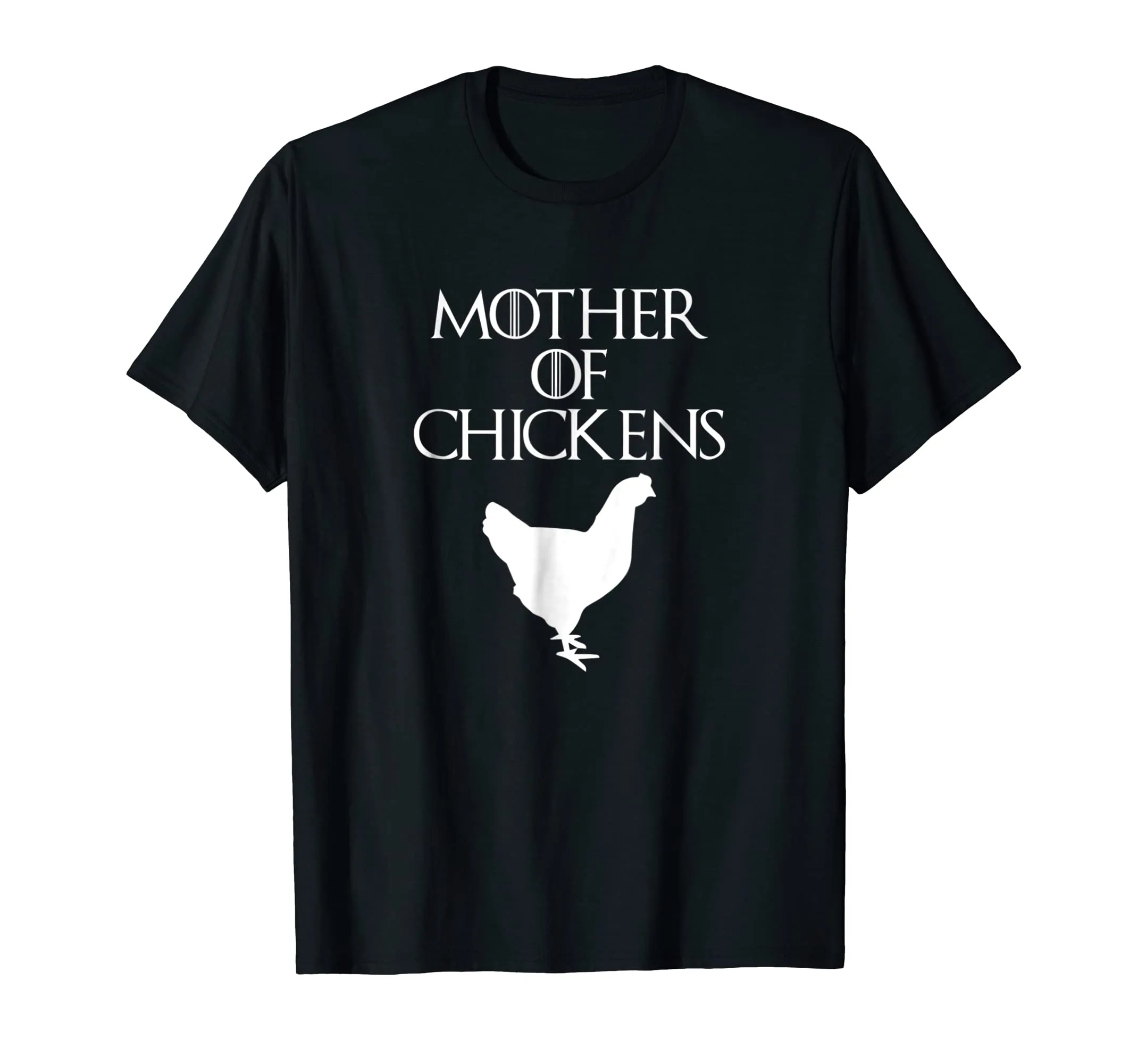 Cute &amp; Unique White Mother of Chickens T-shirt E010362