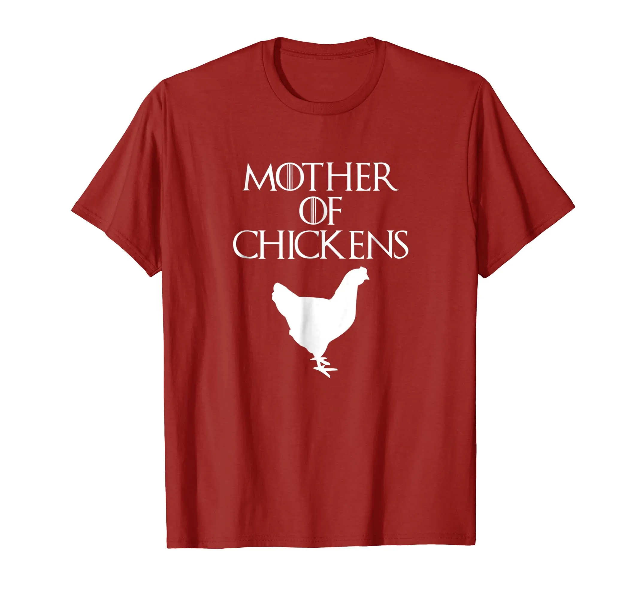 Cute &amp; Unique White Mother of Chickens T-shirt E010362