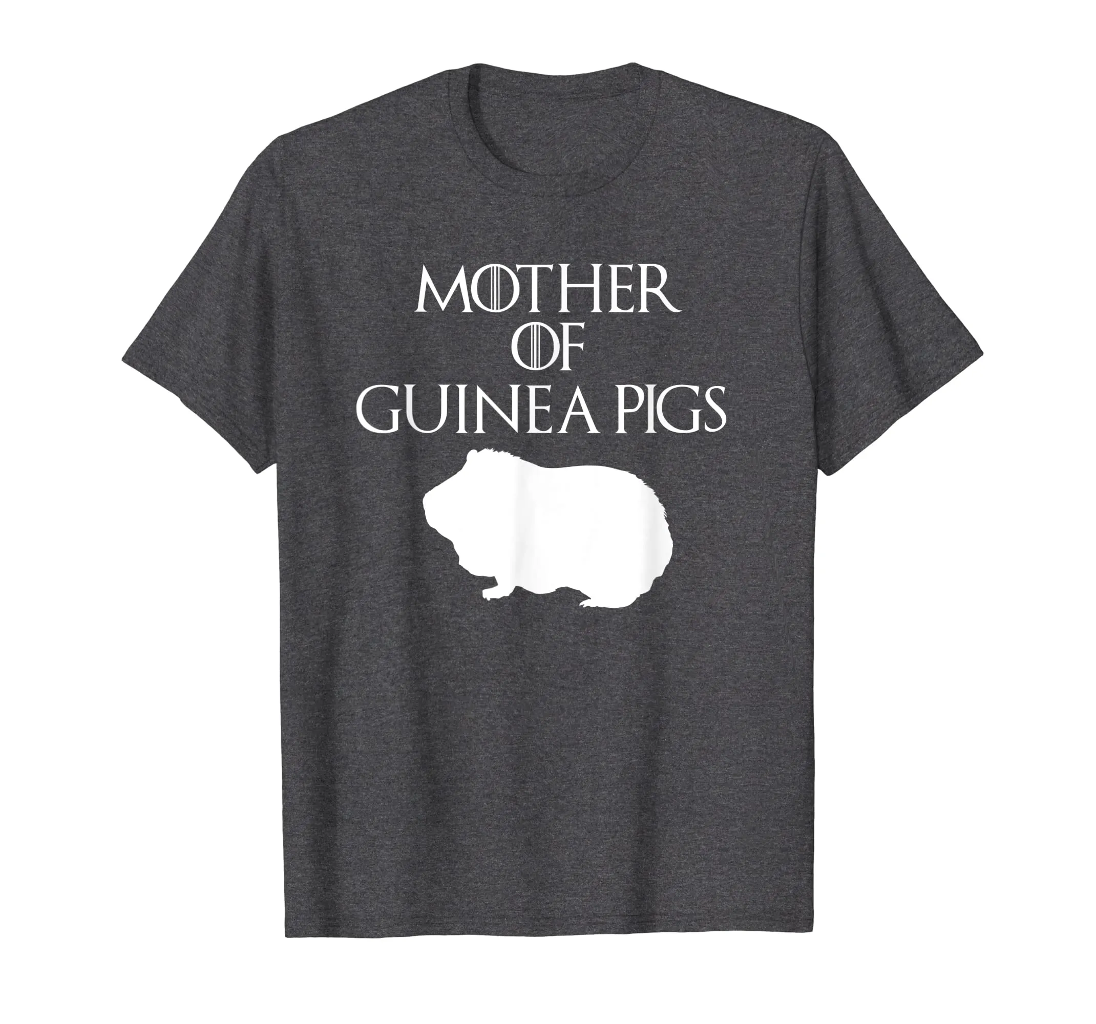 Cute &amp; Unique White Mother of Guinea Pig T-shirt E010429
