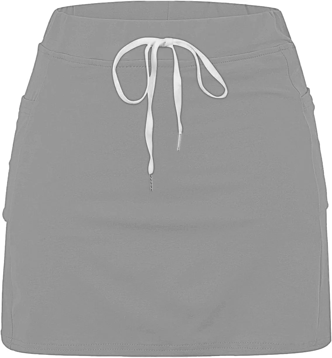 DDAPJ pyju Tennis Skirts for Women Summer Drawstring High Waisted Golf Skorts Running Athletic Skorts for Pickleball Casual