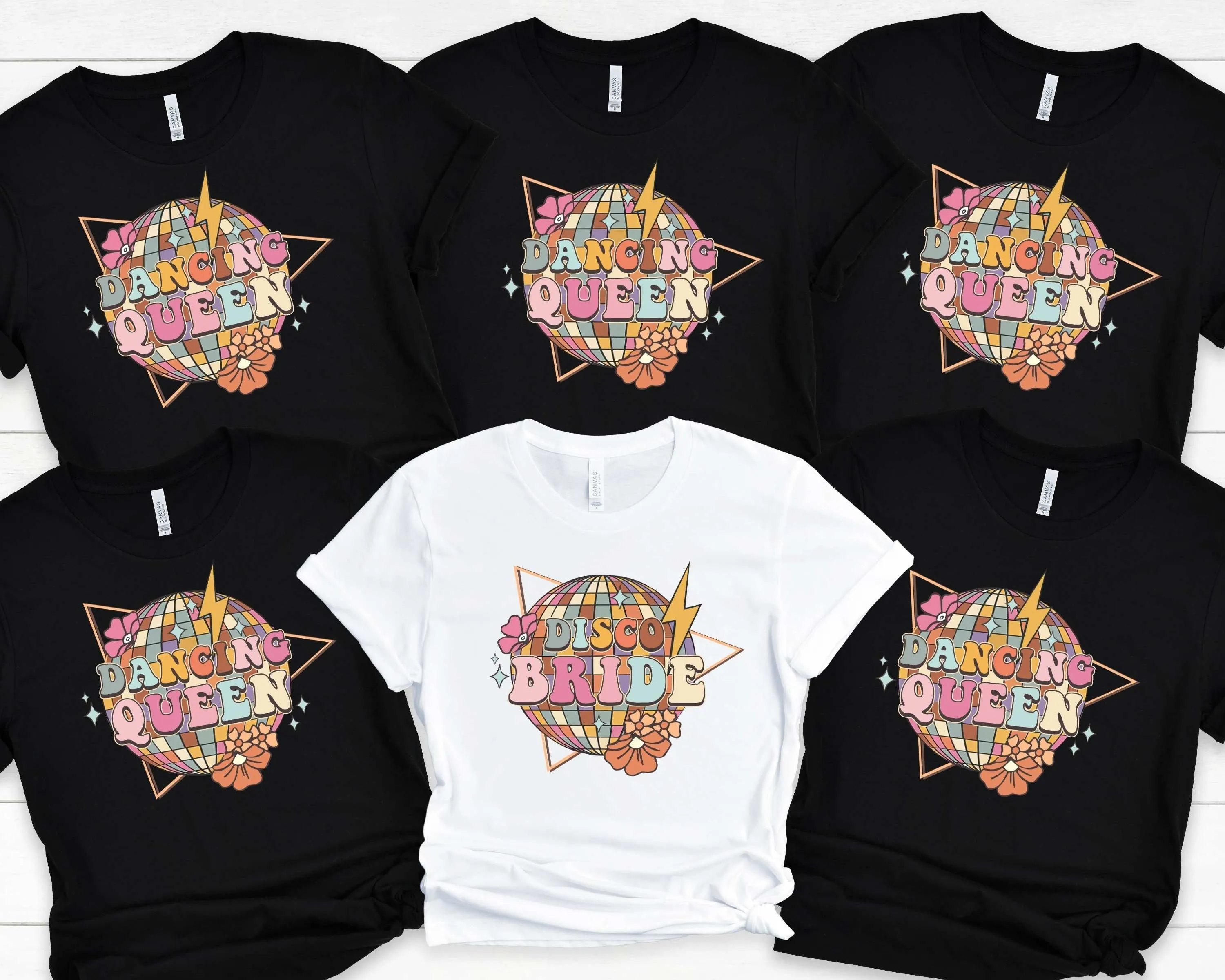 Disco Bachelorette Party Shirts