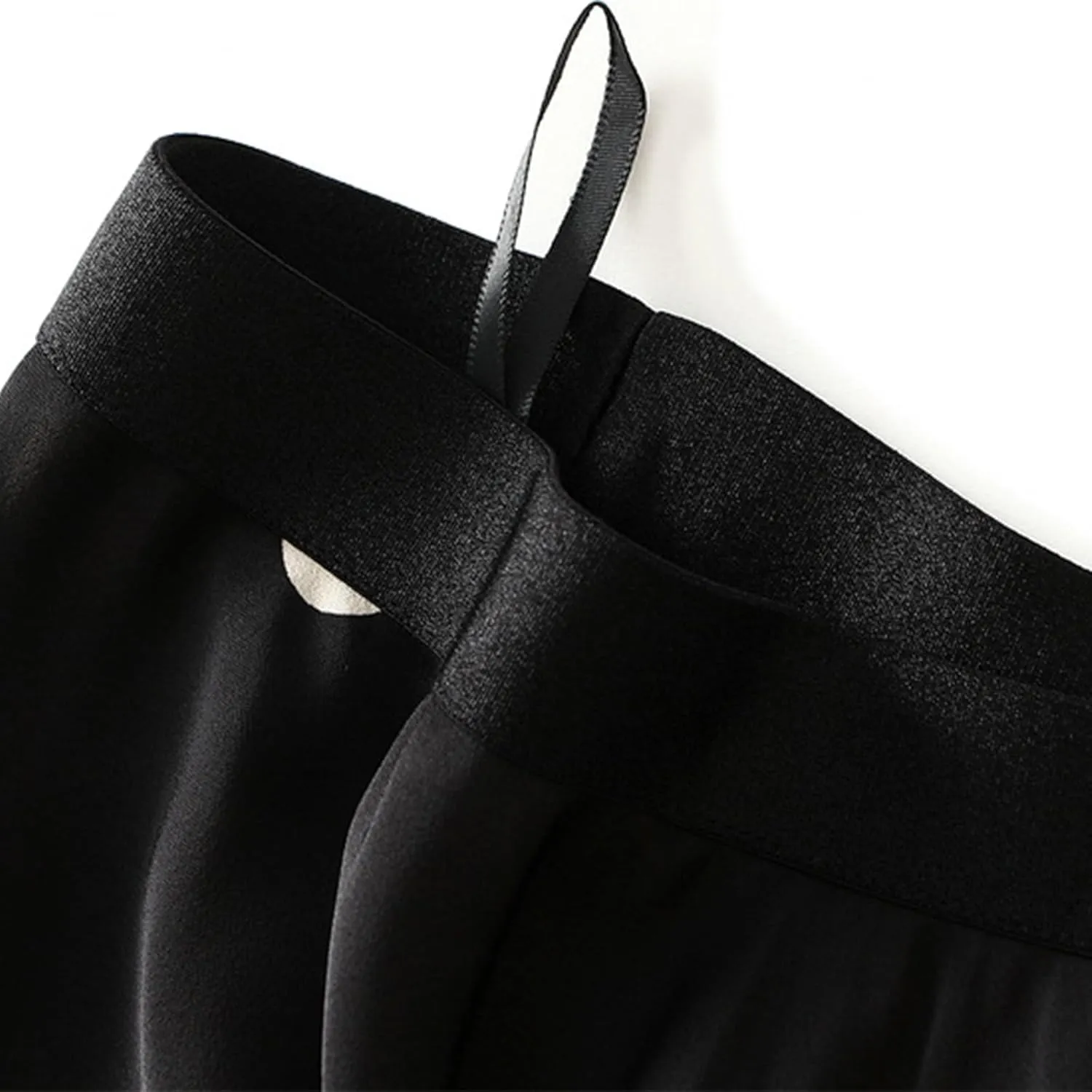 Elegant Midi Skirts for Women Casual Polka Dot Print High Waist Pleated Skirt Trendy Formal Business A-Line Skirt