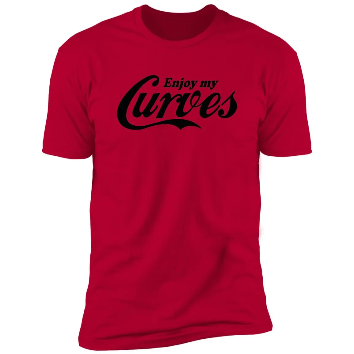 Enjoy my curves - Short Sleeve Tee