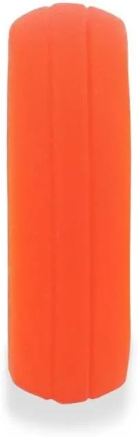 FIRE Dual Groove Silicone Ring for Men and Women Orange Comfort Fit 8mm