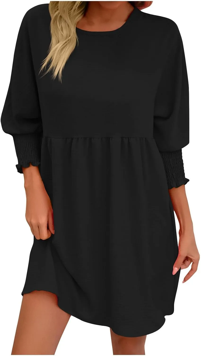 Firzero Summer Dresses for Women 2024 Sexy Skew Collar Sleeveless Sundress Casual Loose Fit Beach Dress Tank Dress
