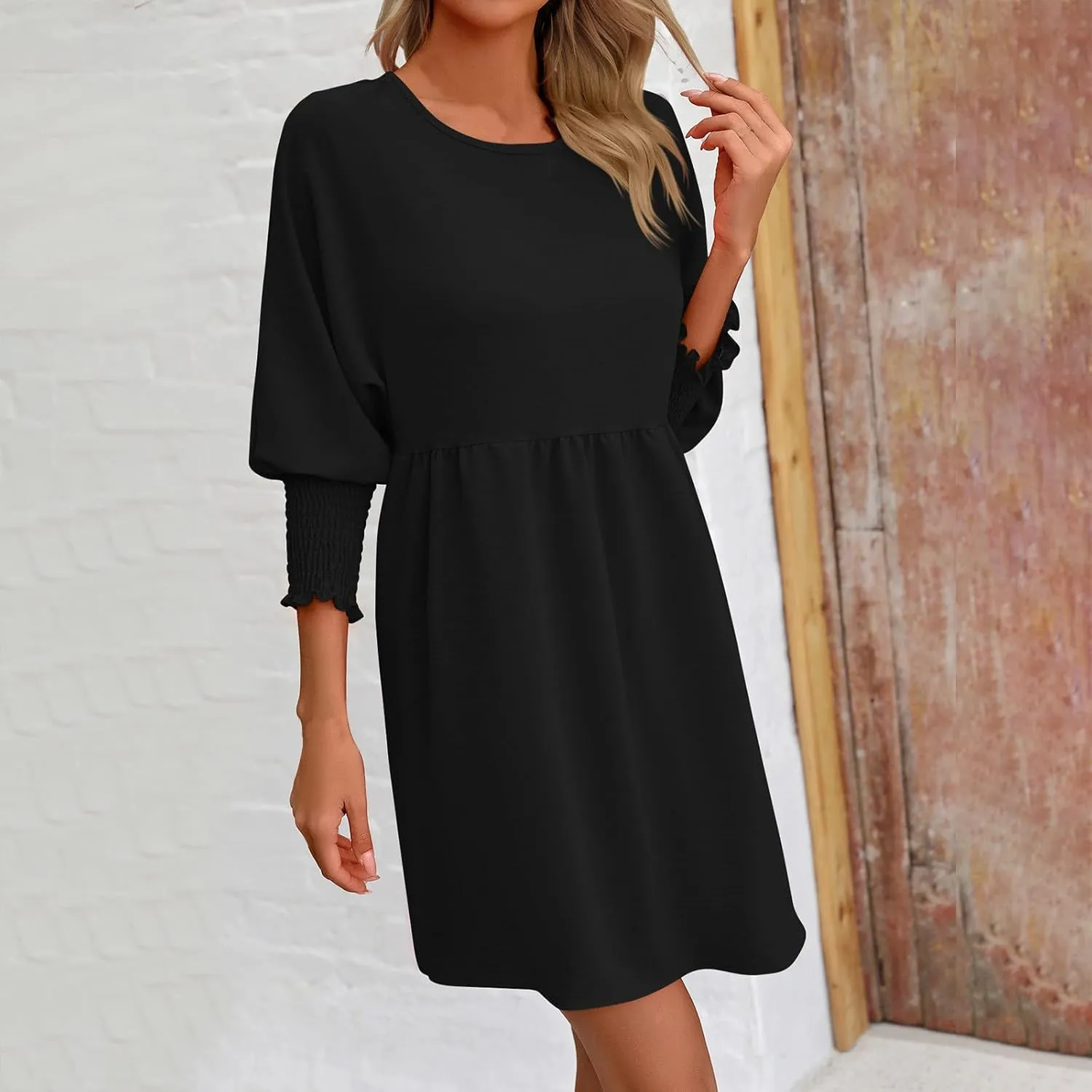 Firzero Summer Dresses for Women 2024 Sexy Skew Collar Sleeveless Sundress Casual Loose Fit Beach Dress Tank Dress