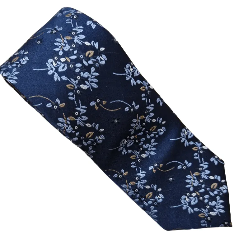 Floral Spray Woven Tie