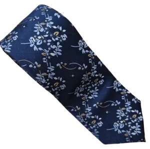 Floral Spray Woven Tie