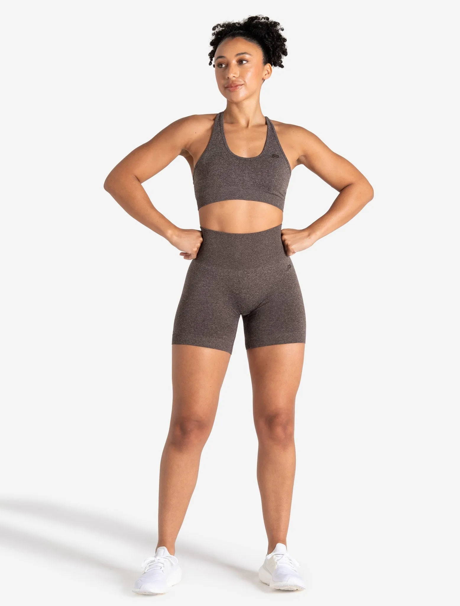 Form Seamless Shorts - Brown Marl