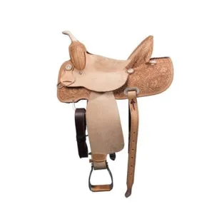 Fort Worth Barrel Saddle Optiflex Tree Floral Tooling