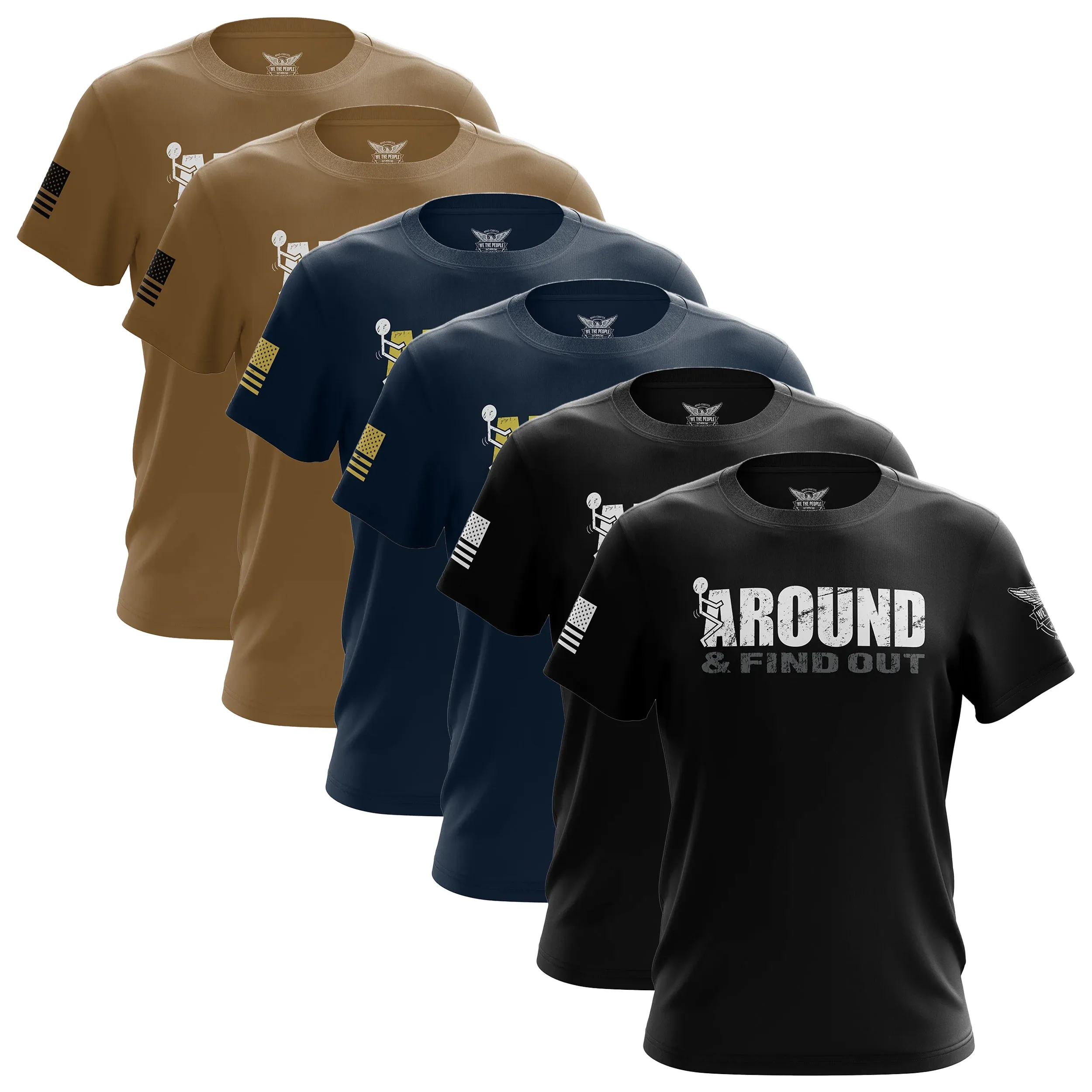 Freedom Short Sleeve Shirt Bundle (6 Pack)